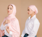 SALMON COMBO - HIJAB & UNDERCAP