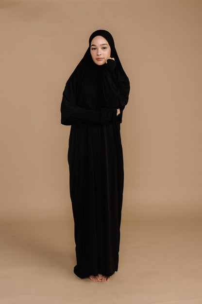 ONE PIECE BURKHA - BLACK