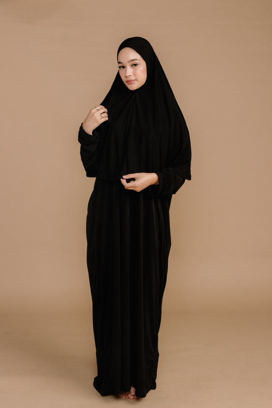 ONE PIECE BURKHA - BLACK