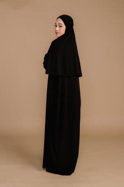 ONE PIECE BURKHA - BLACK