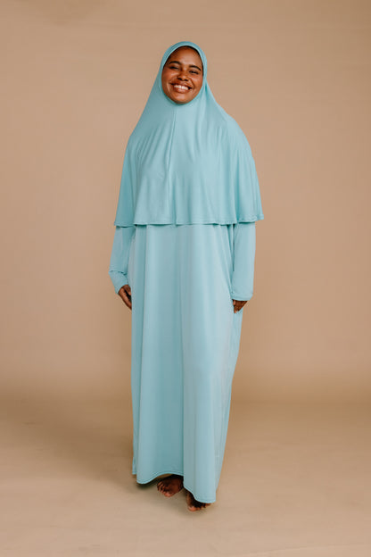 ONE PIECE BURKHA - DUCK EGG