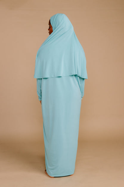 ONE PIECE BURKHA - DUCK EGG