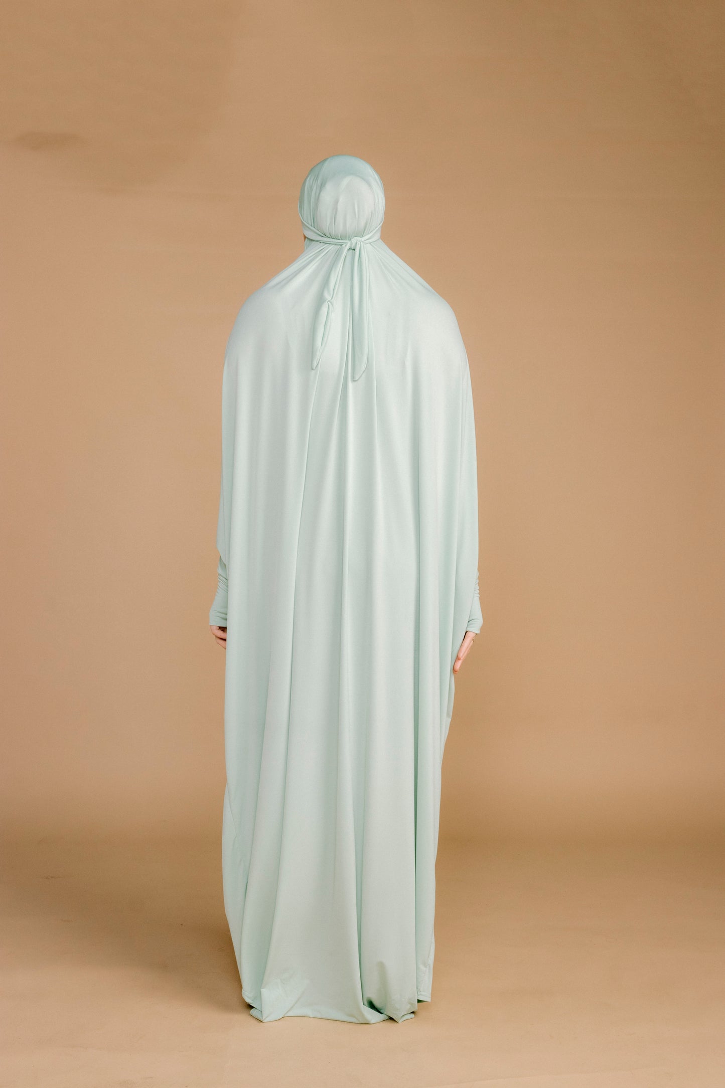 TIE BACK BURKHA - SAGE