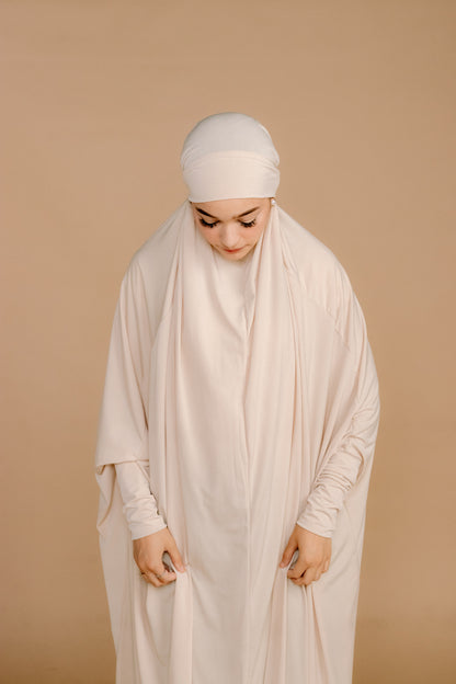 TIE BACK BURKHA - SAND