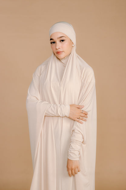 TIE BACK BURKHA - SAND