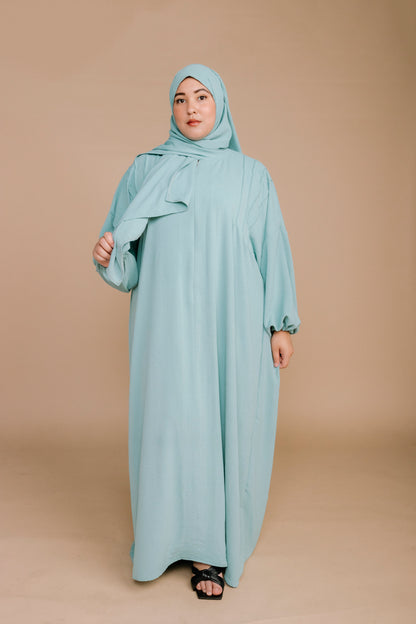 SCARF ABAYA - DUCK EGG