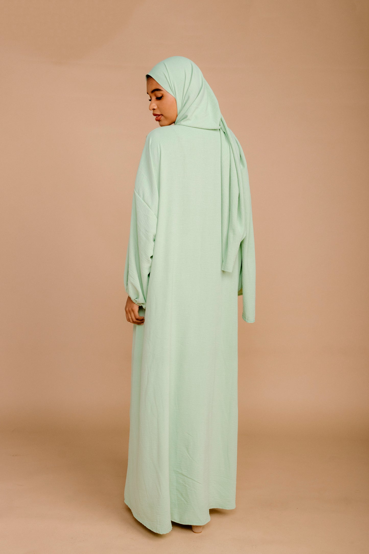 SCARF ABAYA - SAGE