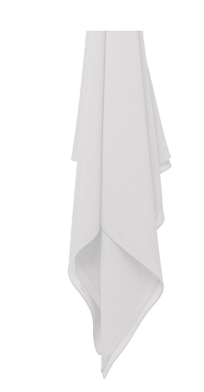 Chiffon Hijab - White